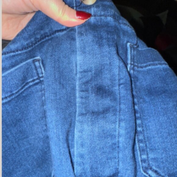 Maeve Colette Wide Leg Cuffed Jean - 33T - Picture 6 of 6